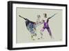 Ballet Watercolor 2-NaxArt-Framed Art Print