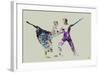 Ballet Watercolor 2-NaxArt-Framed Art Print