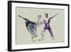 Ballet Watercolor 2-NaxArt-Framed Art Print