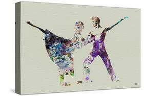 Ballet Watercolor 2-NaxArt-Stretched Canvas