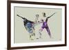 Ballet Watercolor 2-NaxArt-Framed Premium Giclee Print