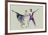 Ballet Watercolor 2-NaxArt-Framed Premium Giclee Print