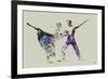 Ballet Watercolor 2-NaxArt-Framed Premium Giclee Print