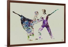 Ballet Watercolor 2-NaxArt-Framed Art Print