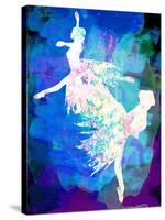 Ballet Watercolor 2-Irina March-Stretched Canvas