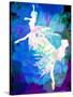 Ballet Watercolor 2-Irina March-Stretched Canvas