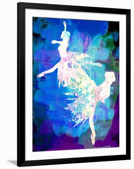 Ballet Watercolor 2-Irina March-Framed Art Print