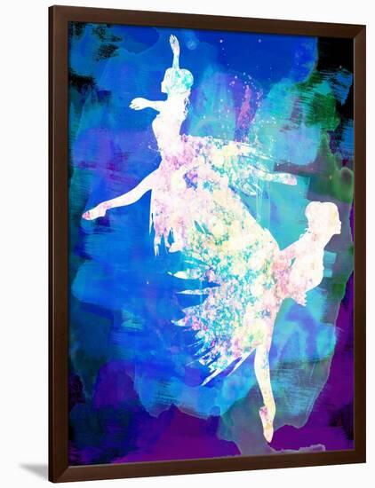 Ballet Watercolor 2-Irina March-Framed Art Print