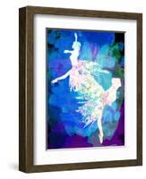 Ballet Watercolor 2-Irina March-Framed Art Print