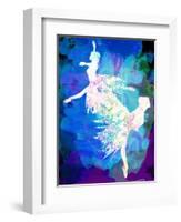 Ballet Watercolor 2-Irina March-Framed Art Print