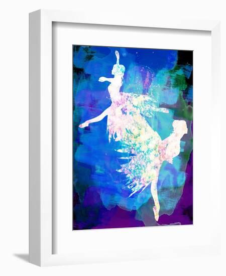 Ballet Watercolor 2-Irina March-Framed Art Print