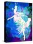 Ballet Watercolor 2-Irina March-Stretched Canvas