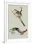 Ballet Watercolor 3-NaxArt-Framed Premium Giclee Print