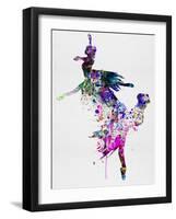 Ballet Watercolor 3-Irina March-Framed Art Print