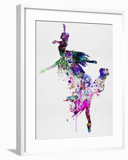 Ballet Watercolor 3-Irina March-Framed Art Print