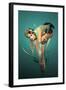 Ballet-Atelier Sommerland-Framed Art Print