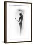 Ballet-Shadow-Framed Art Print