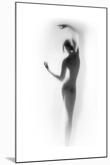 Ballet-Shadow-Mounted Art Print