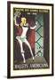 Ballets Américains Poster-null-Framed Art Print