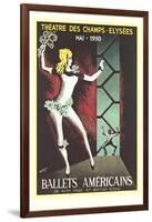 Ballets Américains Poster-null-Framed Art Print