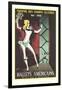 Ballets Américains Poster-null-Framed Art Print