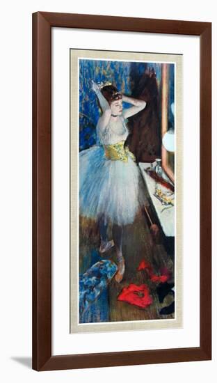 Balletteuse-Edgar Degas-Framed Art Print