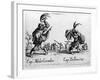 Balli De Sfessania, C.1622-Jacques Callot-Framed Giclee Print