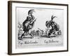 Balli De Sfessania, C.1622-Jacques Callot-Framed Giclee Print