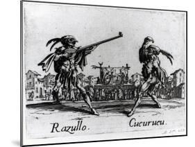 Balli De Sfessania, C.1622-Jacques Callot-Mounted Giclee Print