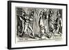 Balli di Sfessania - from etchings by Jacomo Callot-Jacques Callot-Framed Giclee Print