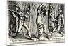 Balli di Sfessania - from etchings by Jacomo Callot-Jacques Callot-Mounted Giclee Print