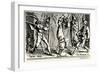 Balli di Sfessania - from etchings by Jacomo Callot-Jacques Callot-Framed Giclee Print