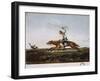 Balling Ostriches-Emeric Essex Vidal-Framed Giclee Print