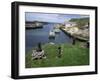 Ballintoy Harbour, County Antrim, Ulster, Northern Ireland, United Kingdom-Roy Rainford-Framed Photographic Print