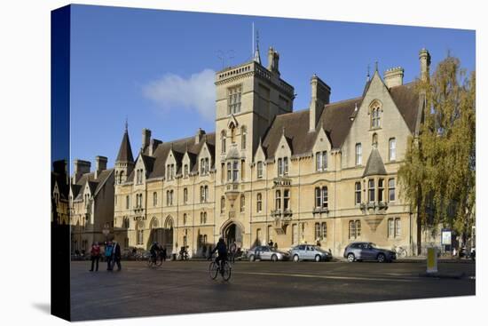 Balliol College, Broad Street, Oxford, Oxfordshire, England, United Kingdom, Europe-Peter Richardson-Stretched Canvas