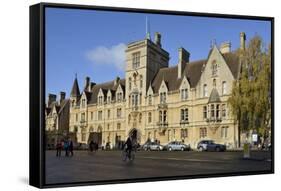 Balliol College, Broad Street, Oxford, Oxfordshire, England, United Kingdom, Europe-Peter Richardson-Framed Stretched Canvas