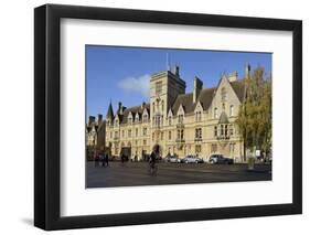 Balliol College, Broad Street, Oxford, Oxfordshire, England, United Kingdom, Europe-Peter Richardson-Framed Photographic Print