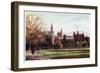 Balliol College, Quad-William Matthison-Framed Giclee Print