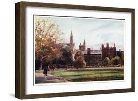 Balliol College, Quad-William Matthison-Framed Giclee Print