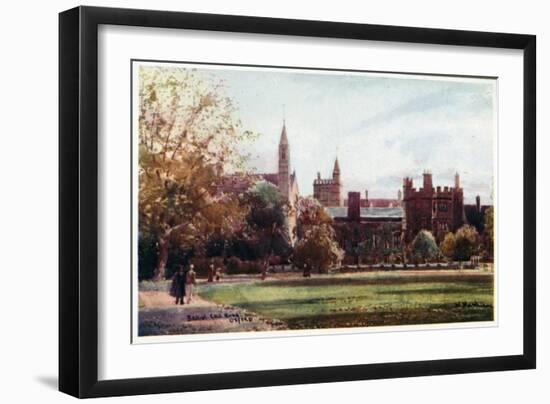 Balliol College, Quad-William Matthison-Framed Giclee Print