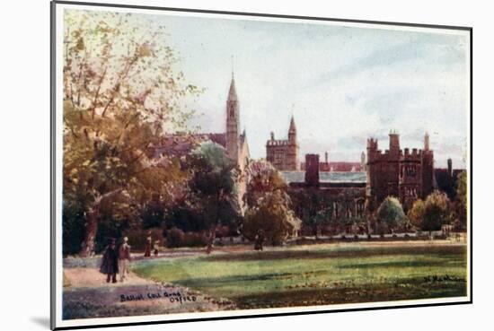 Balliol College, Quad-William Matthison-Mounted Giclee Print