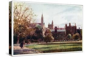 Balliol College, Quad-William Matthison-Stretched Canvas