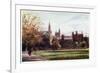 Balliol College, Quad-William Matthison-Framed Giclee Print