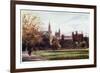 Balliol College, Quad-William Matthison-Framed Giclee Print