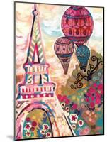 Ballons Sur Paris-Natasha Wescoat-Mounted Giclee Print