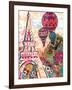 Ballons Sur Paris-Natasha Wescoat-Framed Giclee Print