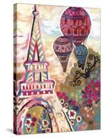 Ballons Sur Paris-Natasha Wescoat-Stretched Canvas