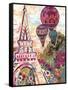 Ballons Sur Paris-Natasha Wescoat-Framed Stretched Canvas