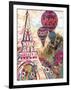 Ballons Sur Paris-Natasha Wescoat-Framed Giclee Print