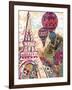 Ballons Sur Paris-Natasha Wescoat-Framed Giclee Print